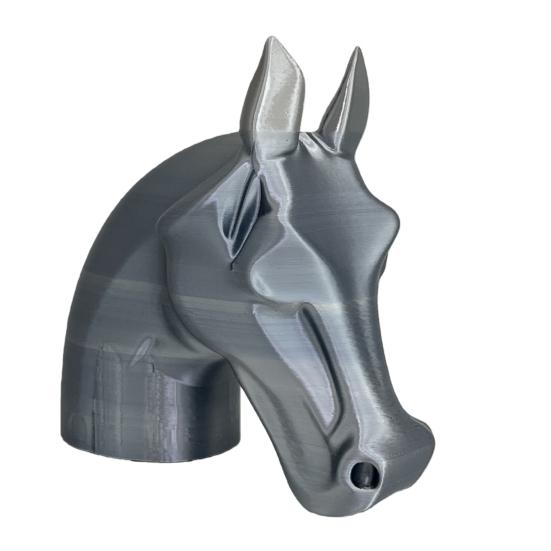 

Защитный чехол для фаркопа 3D-печать Голова лошади Чехол для шара фаркопа Смешной Охотничий Защитный чехол для шара тягово-сцепного устройства для прицепа Грузовика Аксессуары для автодома серебряный