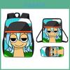 Sprunki Student Backpack Set With Lightweight Oxford Fabric For School Children