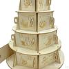 Drawer 24 Days Cake Shape Decor