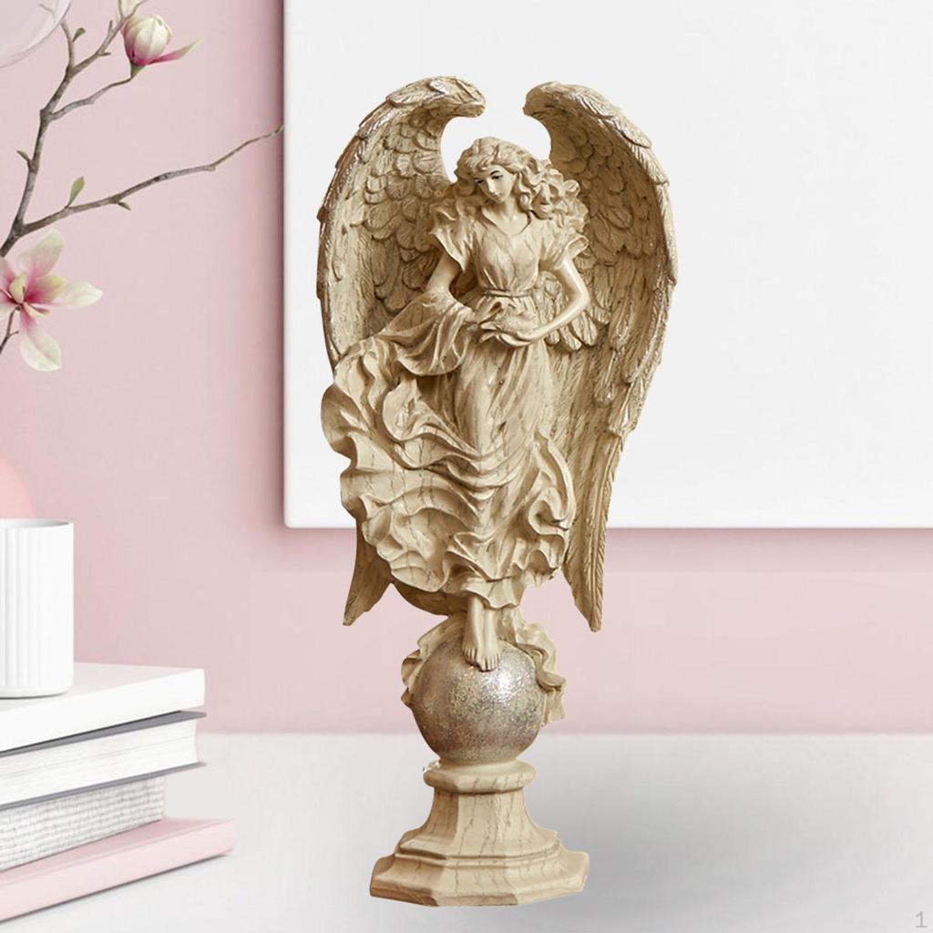 Figurine Statue Creative Artwork for Desktop Bedroom Garden Yard Decoration Ornament Gift