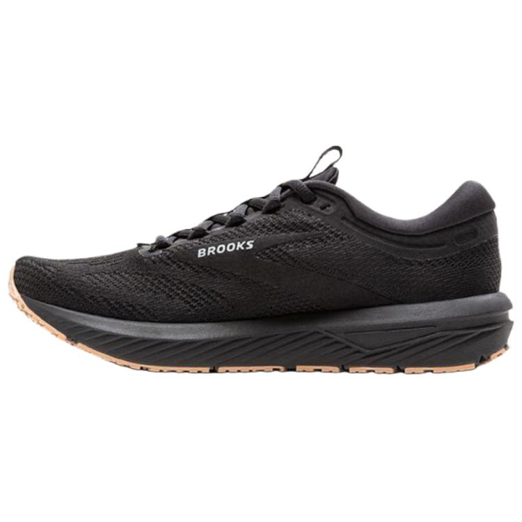 Brooks Revel 7 Versatile Comfortable Mesh Cushioning Breathable Low-Top Running Shoes Men Sneakers Black 110435-1D-072