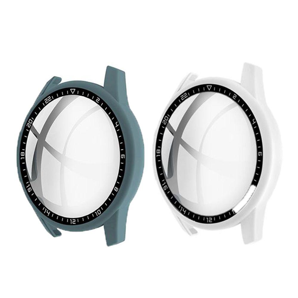 

Watch Bumper Shell Screen Protector Frame Dial Scale Protective Case PC Tempered Glass Cover