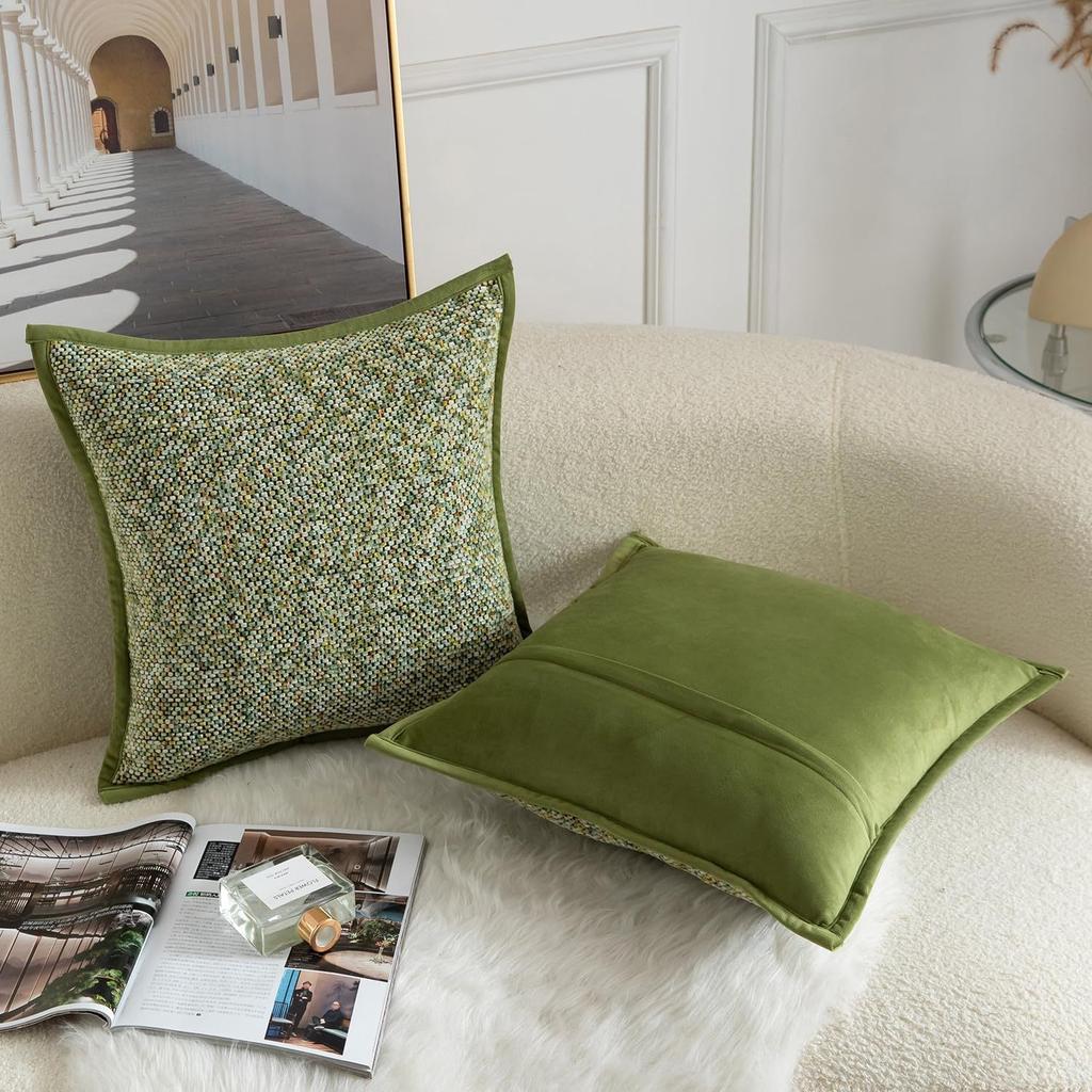 45X45/50X50/60x60CM Retro Simple Throw Pillow Cover Chenille Texture Waist Cushion Cover Decor Home Decorative Pillowcase