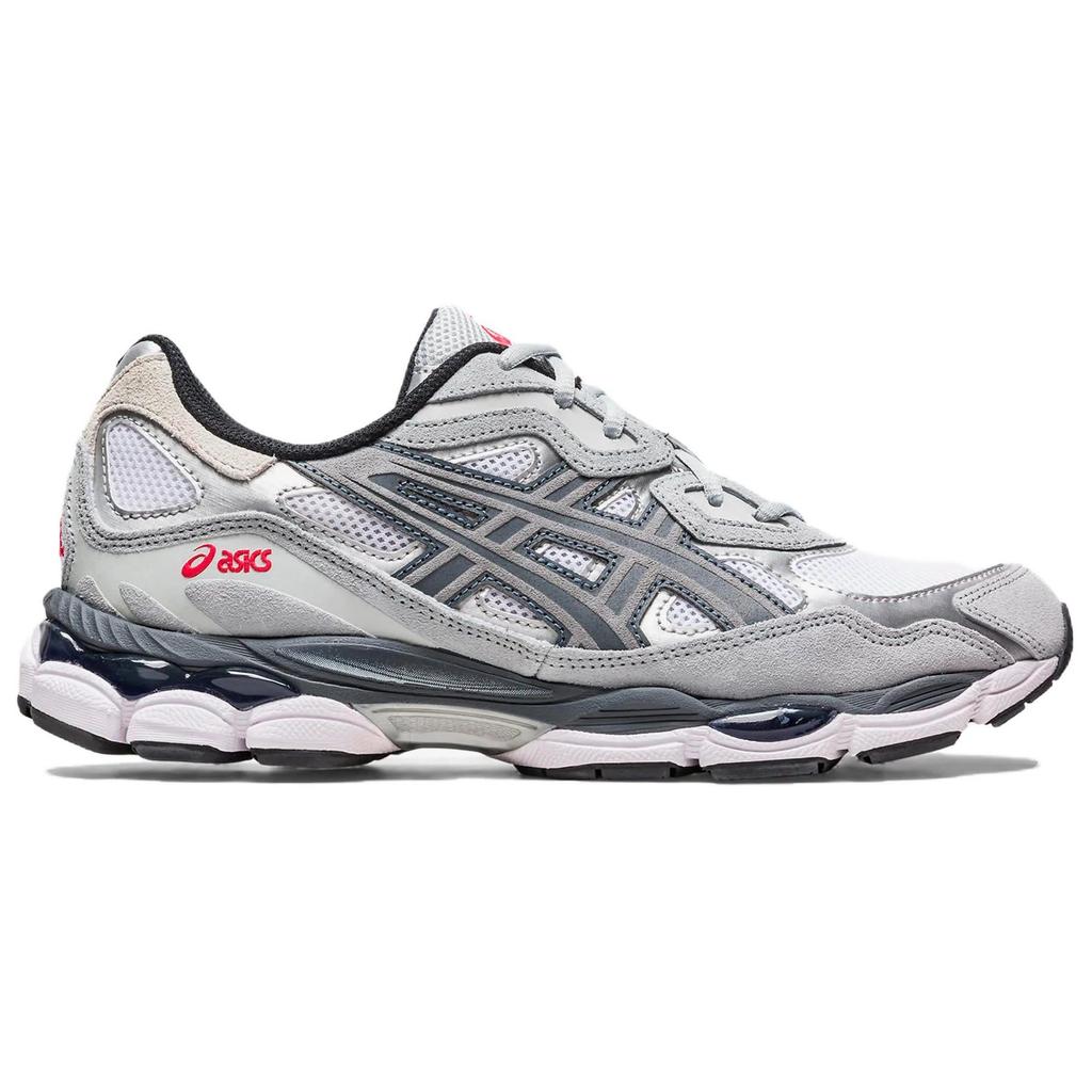 Asics Gel NYC Beyaz Çelik Gri Unisex Spor Ayakkabı 1201A789-102