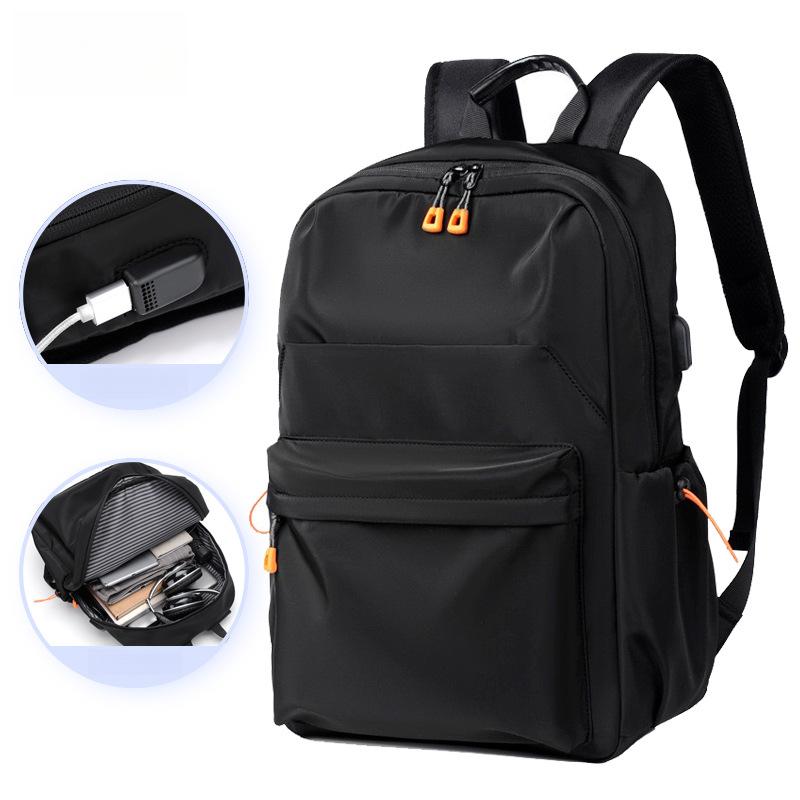 Fashion Men's Backpack High-End Casual Travel Women's Backpack Student School Bag Lightweight Waterproof Laptop Bag