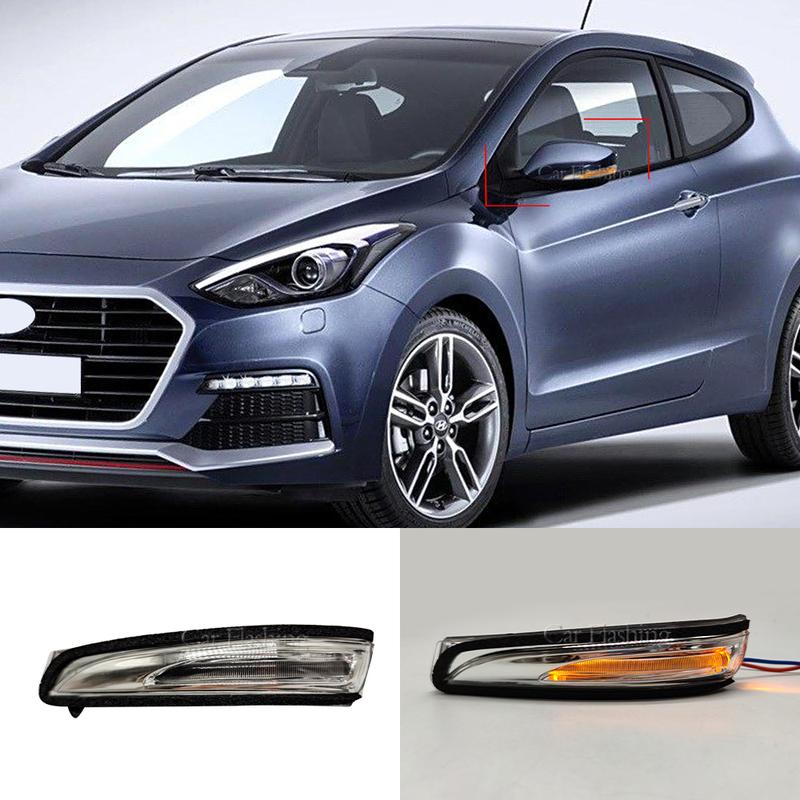 Turn Signal Light Rearview Mirror Indicator Car LED Side Marker Light For Hyundai Accent Solaris Verna 2011-2017