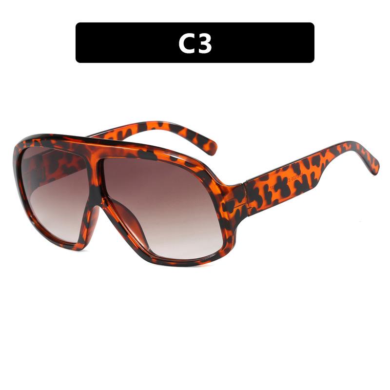 KEDUN 2025 Large Toad Shape Sunglasses: Trendy European-American Hip Hop Style for Fashionable Ladies