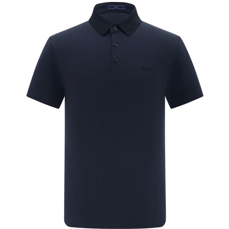 Men's High-Elastic Cool-Feel UV Protection Short Sleeve Polo Shirt