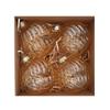 4Pcs Pack Christmas Ball Set PET Material Colorful Hanging Bauble Ball Pendant  Holiday Parties
