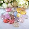 DIY Handmade Beading Kit: Transparent Acrylic Oval Beads for Jewelry, Curtain, Partition, and Accessories