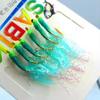 Golden Sabiki Sea Fishing Rigs Lures Golden Tied Hooks Green Rubber Lures  Sea Fishing