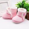 Dziecięce chłopięce dziewczęce bawełniane buty śnieżne z butami typu mid-tube, niemowlęce, antypoślizgowe, dziecięce buty