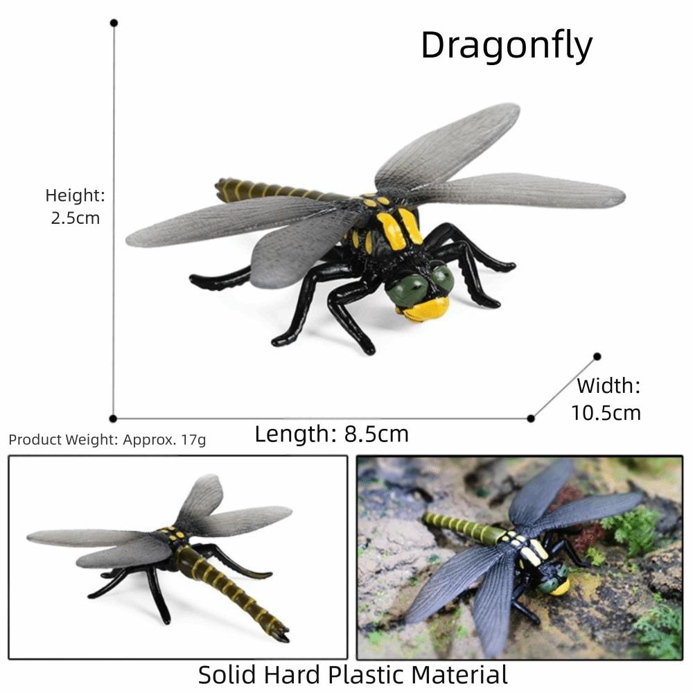 

Набор моделей животных-симуляторов Паук Пчела Детская новинка игрушка Новые фигурки насекомых Ужасные реквизиты Dragonfly