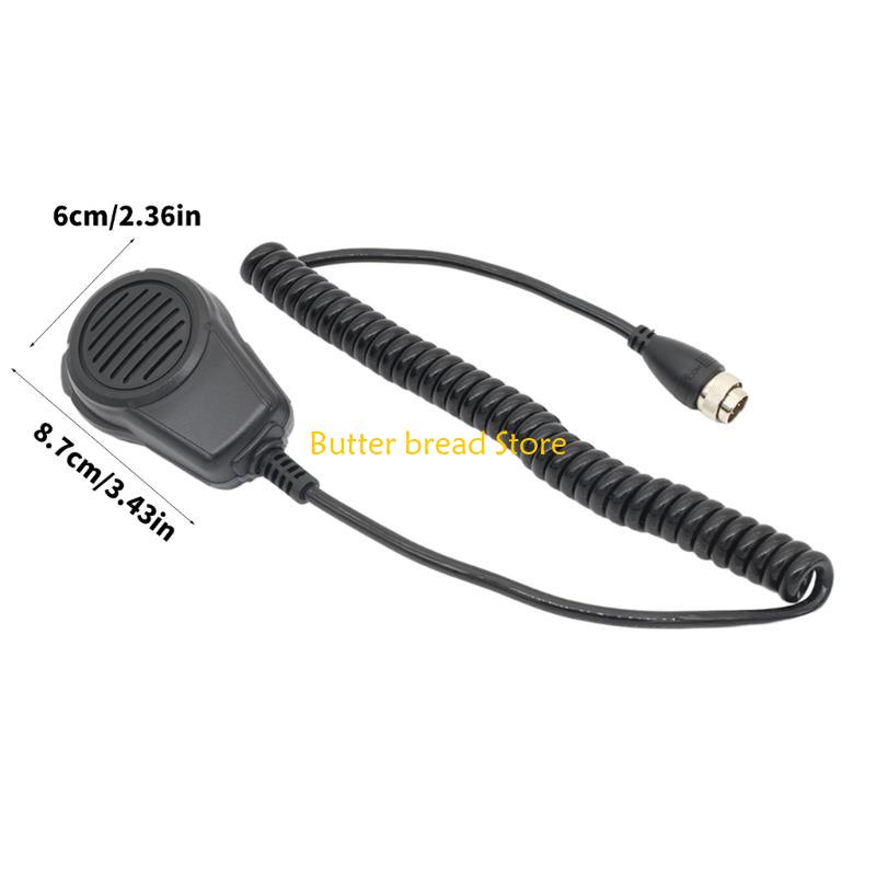 W89C HM-180 8pin Handheld Microphones -101 Replacement Outdoor Communication Mic Plastic Speaker Device for IC-M700 IC-M710