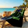 Chelsea Customizable Name Beach Towel High Absorbency & Quick-Dry Perfect for Traveling Yoga Camping and Swimming