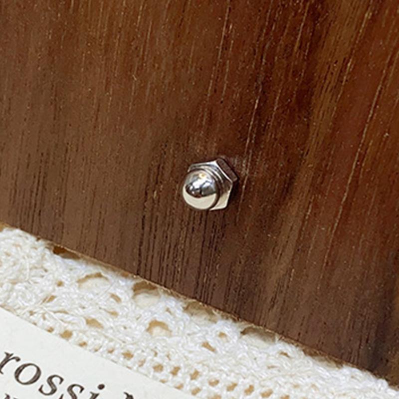 Ancient Style Nail Art Color Board Walnut Display Board Adornment Wear Nail Polish Glue Color Card Manicure Sample Display Rack