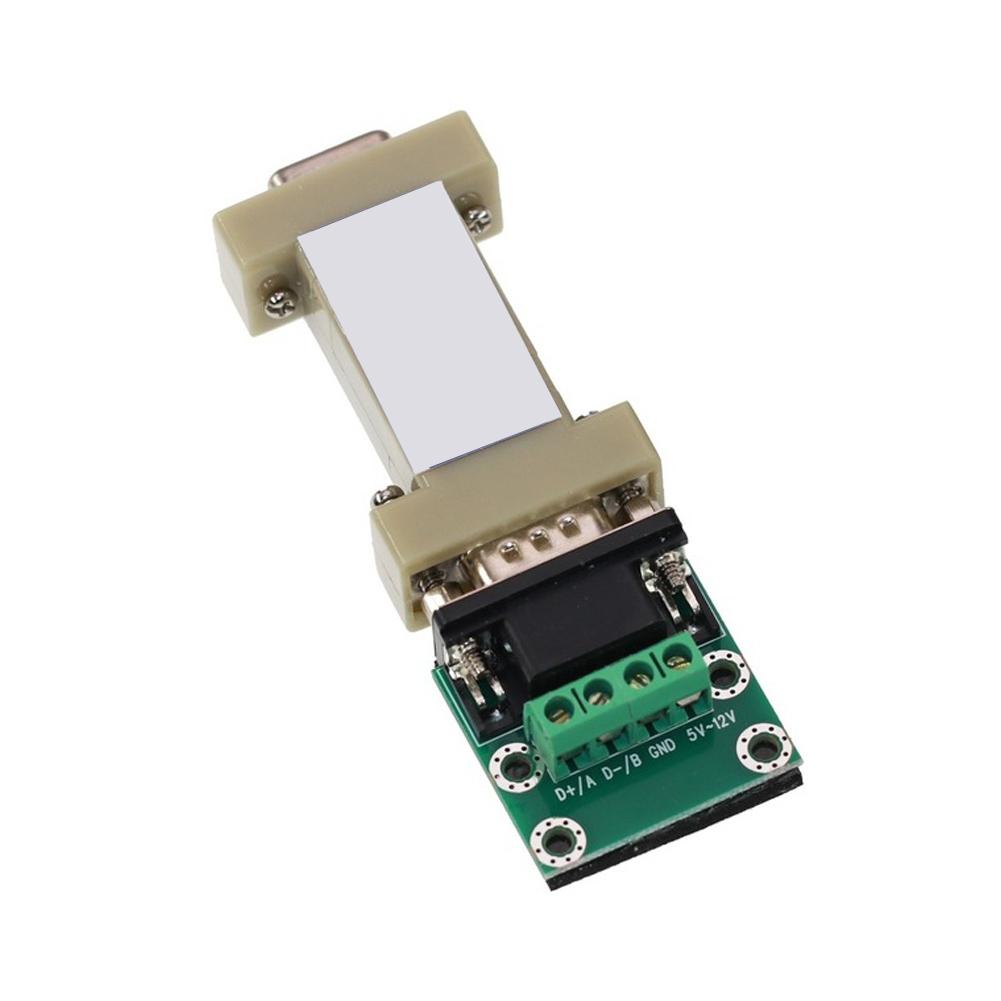 Industrial Serial Comms RS232 To RS485 Serial Port Adapter RS232 RS485 Converter Green Dual RS-232 RS-485 Support
