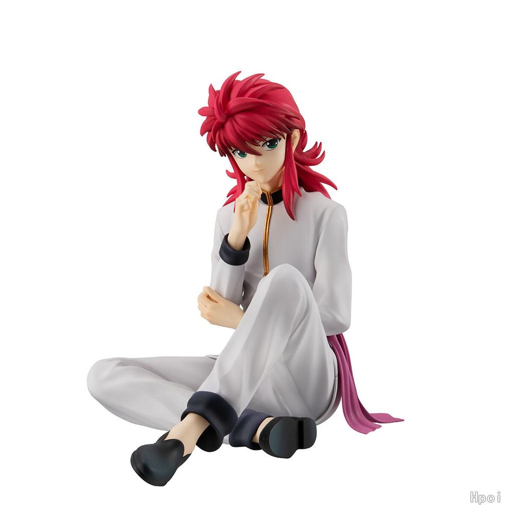 Anime YuYu Hakusho Figure Kurama Minamino Shuuichi Action Figures Desktop Decorations Model Toys Japanese Dolls Noodle Stopper