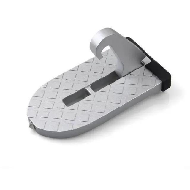 Hliníkový schůdek do auta - Přenosný skládací pedál do dveří se střešním přístupem a čisticím hákem amagi