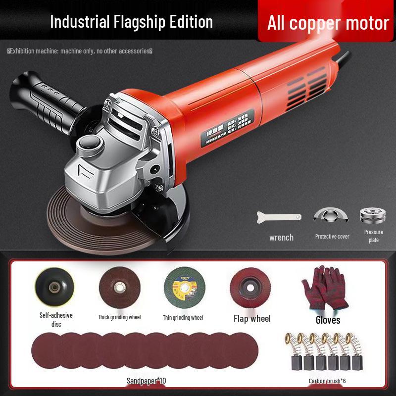 Polizor unghiular mic multifuncțional și polizor - Unealtă portabilă de tăiat și șlefuit cu disc