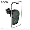 Hoco HW36 15W MagSafe Car Wireless Charger, Electric Rotating Air Vent Phone Mount