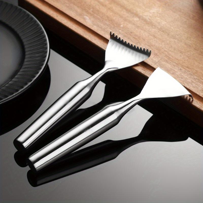 High-Quality Fish Scale Planer | Manual Scale Removal Tool with Thickened and Durable Edge, Suitable for Seafood Cooking