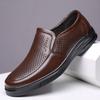 Handmade Men Shoes Genuine Leather Casual Shoes For Men Flat Platform Walking Shoes Loafers Breathable Sneakers Zapatos Hombre
