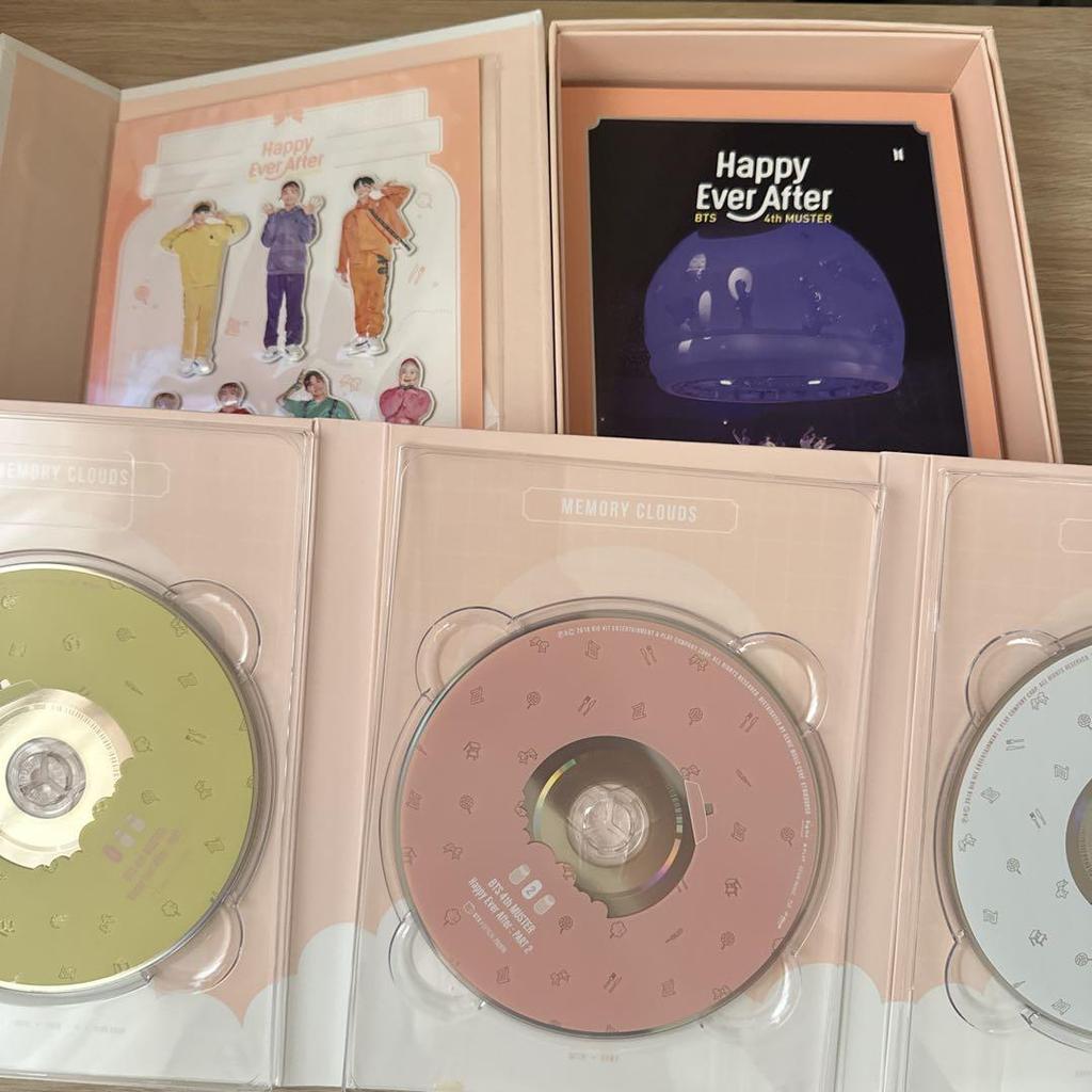 [USED] BTS Happy Ever After Official Version Blu-ray