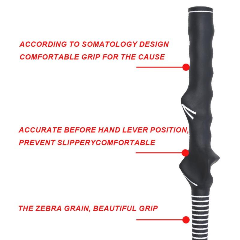 1pc New 0.36/0.58inch Aperture Golf Correction Grip Beginner Correct Posture Golf Hand Training Aid Comfortable Soft Fixed Model