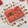 2025 Sewing Advent Calendar Craft Stitching Gift Box with 2D Acrylic Sewings Tools Buttons Threads Ornaments 24-Day Christmas Countdown Holiday Gift