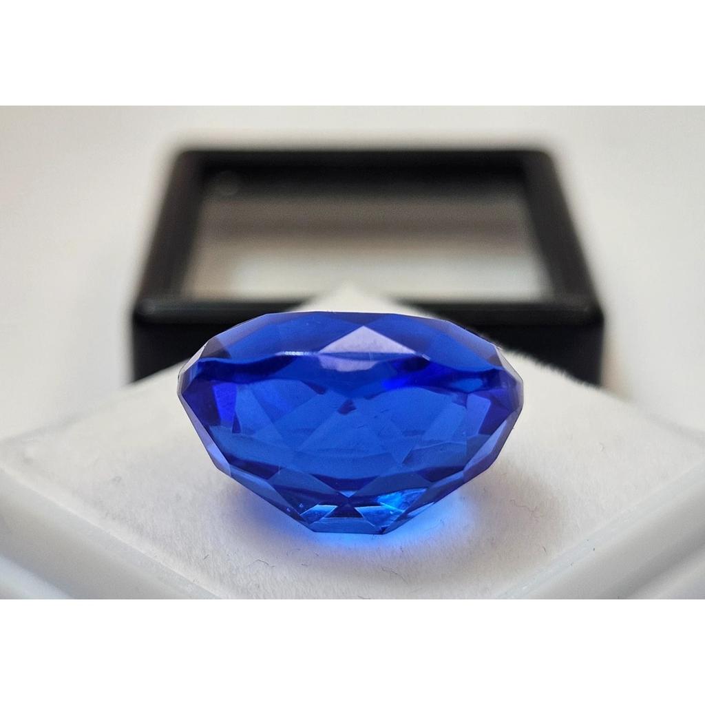 Natural Blue Sapphire For Making Oval Cut 11-12 Ct Fabulous Loose Gemstone
