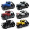 New Alloy Truck Head Country Vehicle Models 9Cm Pull-Back Car Toys Off-Road Vehicle Ornaments Decoration Dolls For Kids Gift