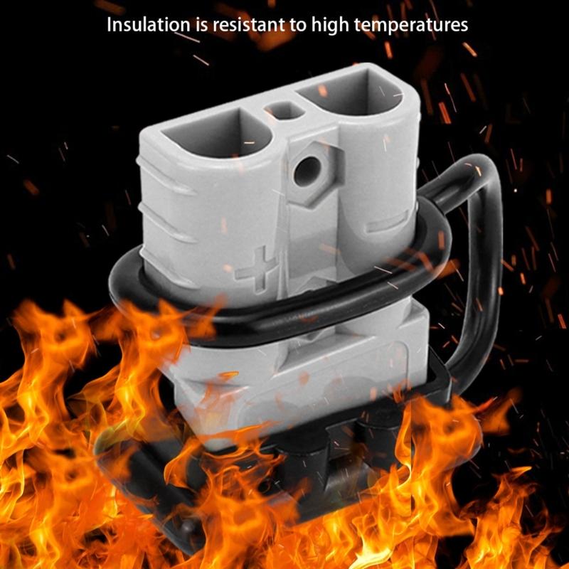 Strong 50A Current Electrical Plugs Panel Base Featuring Guard Panel Mounting Bases for Boats Campers & Motorhomes