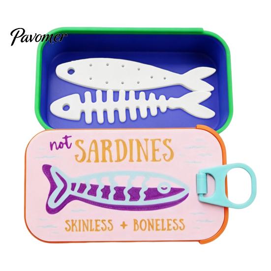 Plastic Jewelry Case Sardine Can Storage Box, Portable Anti-tangle Travel Case, Lightweight Retro Organizer for Necklaces And Earrings