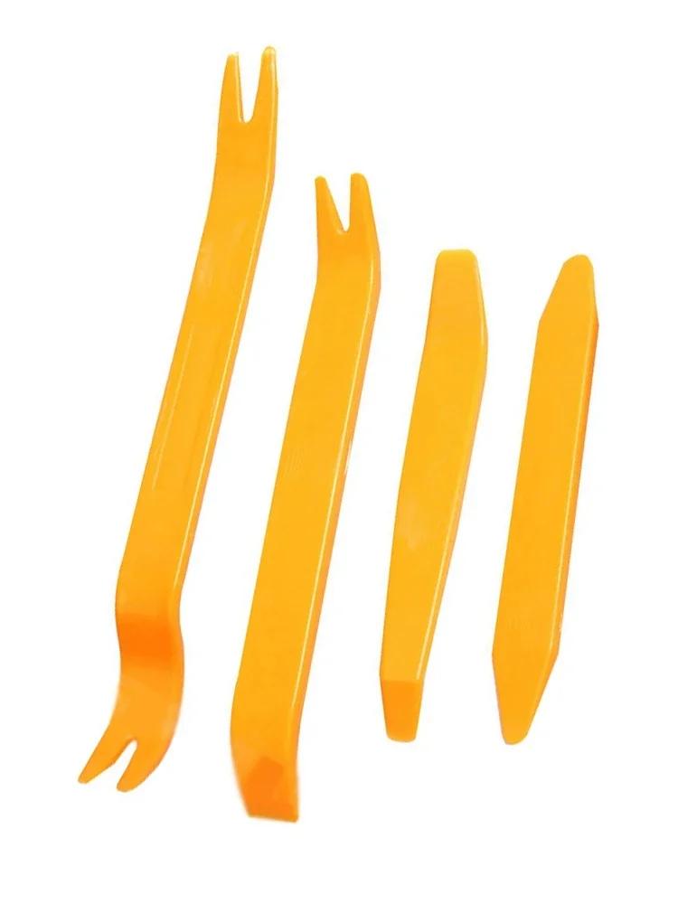 5pcs/Set Car Panel Removal Tool Kit Portable Trim Dash Removal Installer Tool Set Nail Puller Radio Audio Door Pry Repair Clip