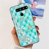 For LG V35 ThinQ Case Cover For LG V40 V50 V50S ThinQ Shockproof Silicone Cases Fashion Flower Soft Funda For LGV50 ThinQ Bumper