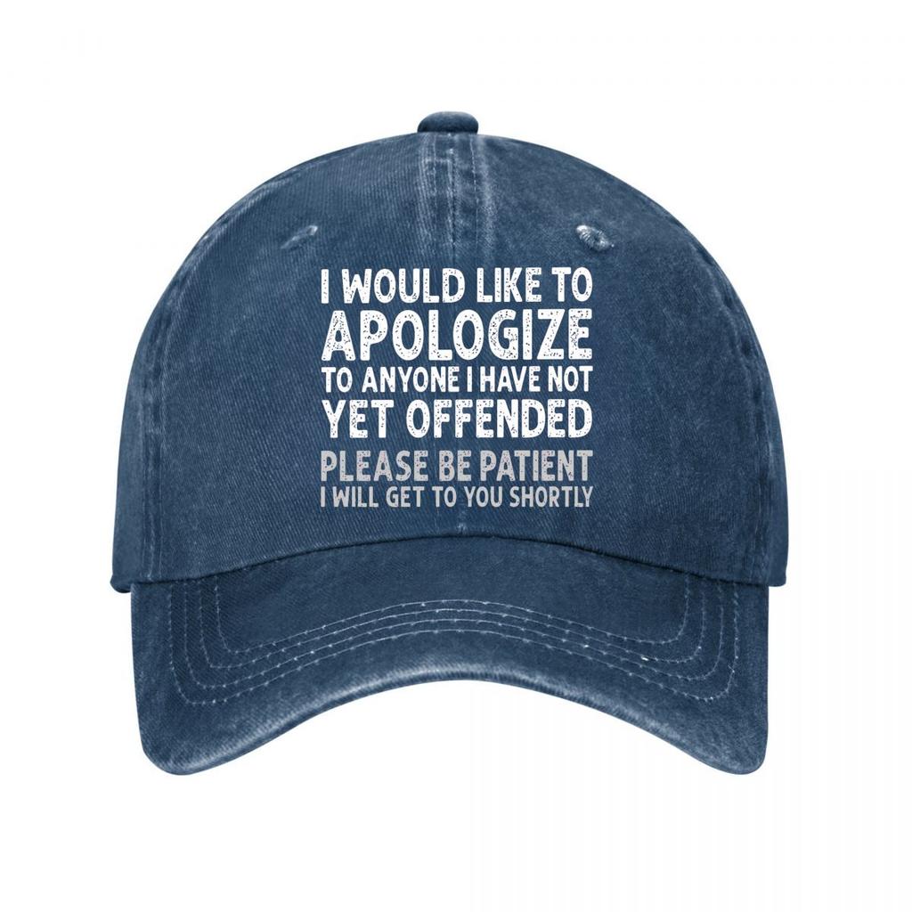 Working Hardly Please Be Patient Funny Sarcastic Quote Washed Baseball Cap Outdoor For Womens Unisex FeUnisex