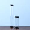 Golf Ball Tube Barrel Pc Transparent Round Plastic Packaging Box 45Mm Diameter Golfs Case With Cover Portable Golfs Container