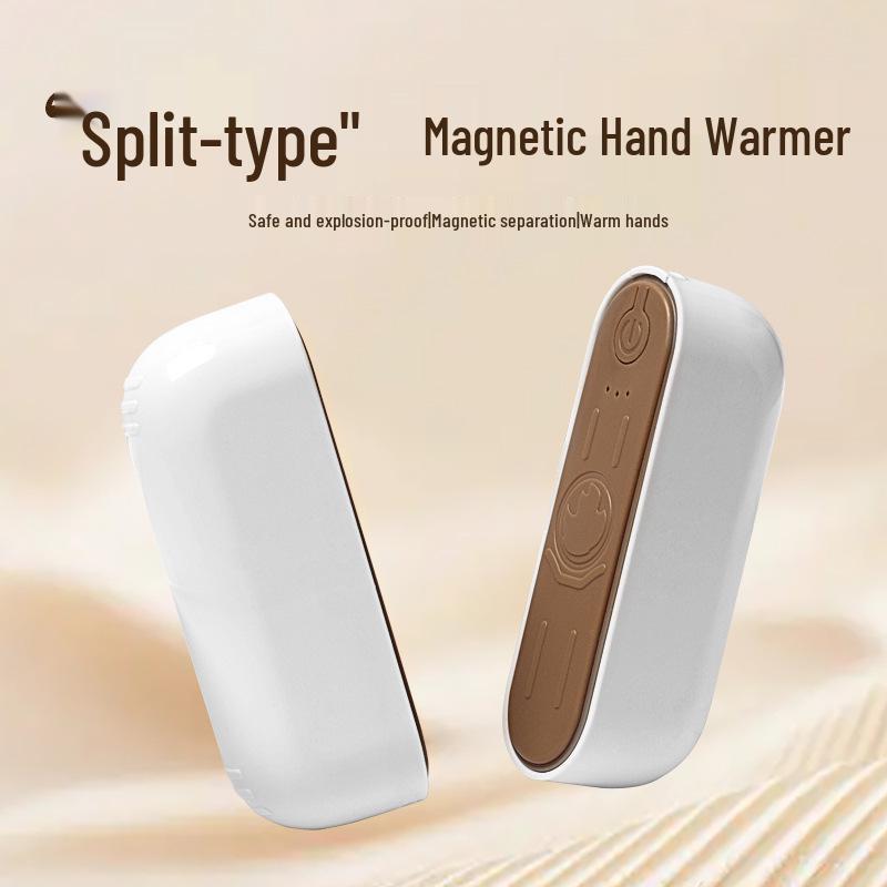 Two-in-One Magnetic Detachable Portable Hand Warmer