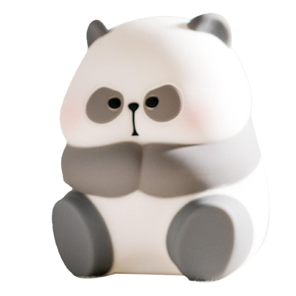 Pat Light Tap Night Light Cute Cartoon Soft Silicone Stress Relief Tap Light Toy with Battery for Bedroom