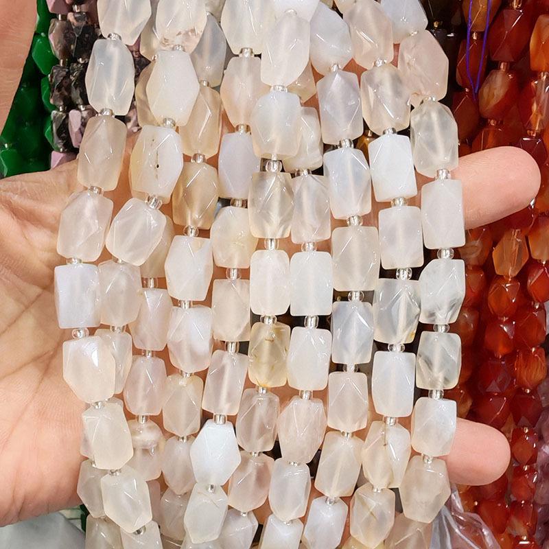 10x14mm Crystal Cut Octagonal Rectangular Beads for Bracelets, Necklaces, and Jewelry Accessories