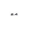 3D ABS 2.4 3.2 3.6 4.2 Letter Car Rear Trunk Tailgate Fender Door Badge Emblem Adhesive Sticker For Audi A4 A5 A6 A7 A8 Q3 Q5 Q7