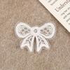 20pcs European Style Bowknot Applique Mini Mesh Embroidery Patch DIY Accessory Material Exquisite DIY Handmade Accessories