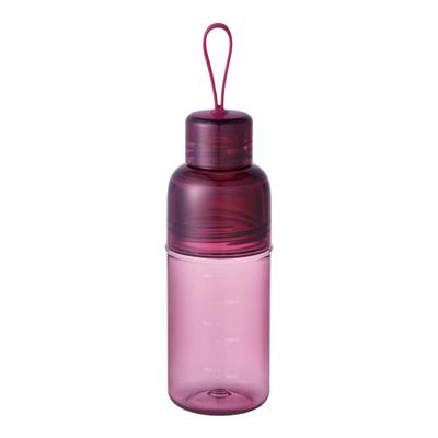 Kinto Workout Bottle 480ml Magenta Sports Training Lightweight Water Bottle Dishwasher Safe 20312