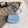 Niche design sense bag women's new Korean version shoulder messenger bag cute contrasting color jk small square bag