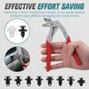 Car clip removal tool and trim removal pliers, heavy-duty car fastener remover, suitable for door panels, trim clips, rivets