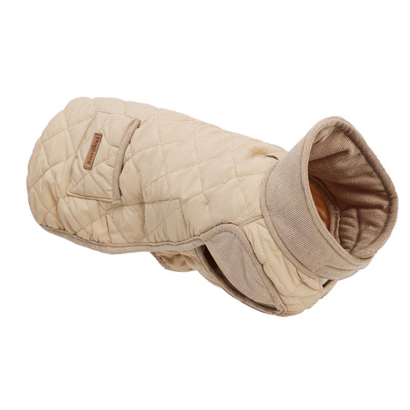 Warme Herbst- und Winterhundekleidung Kurze Beine Hund Baumwollkleidung Fahrräder Mit Kapuze Haustierkleidung Zubehör