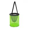 Drawstring Closure Foldable Fishing Basket Durable Mesh Live Fish Net  Fishing Gear Tackle
