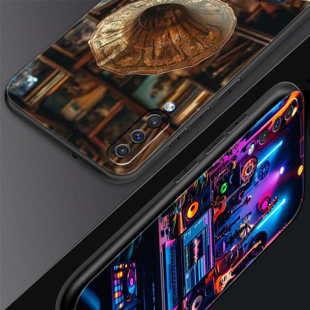 Retro Recording Device Phone Case for Samsung Galaxy A56 A36 A26 A16 A34 A24 A42 A22 A20 A12 A40 A30 A10 5G Soft TPU Cover Shell