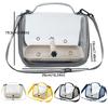 Portable Bird Carrier Bag Folding Breathable Mesh Parrot Out Bag Large Capacity Clear Window Bird Transport Cage